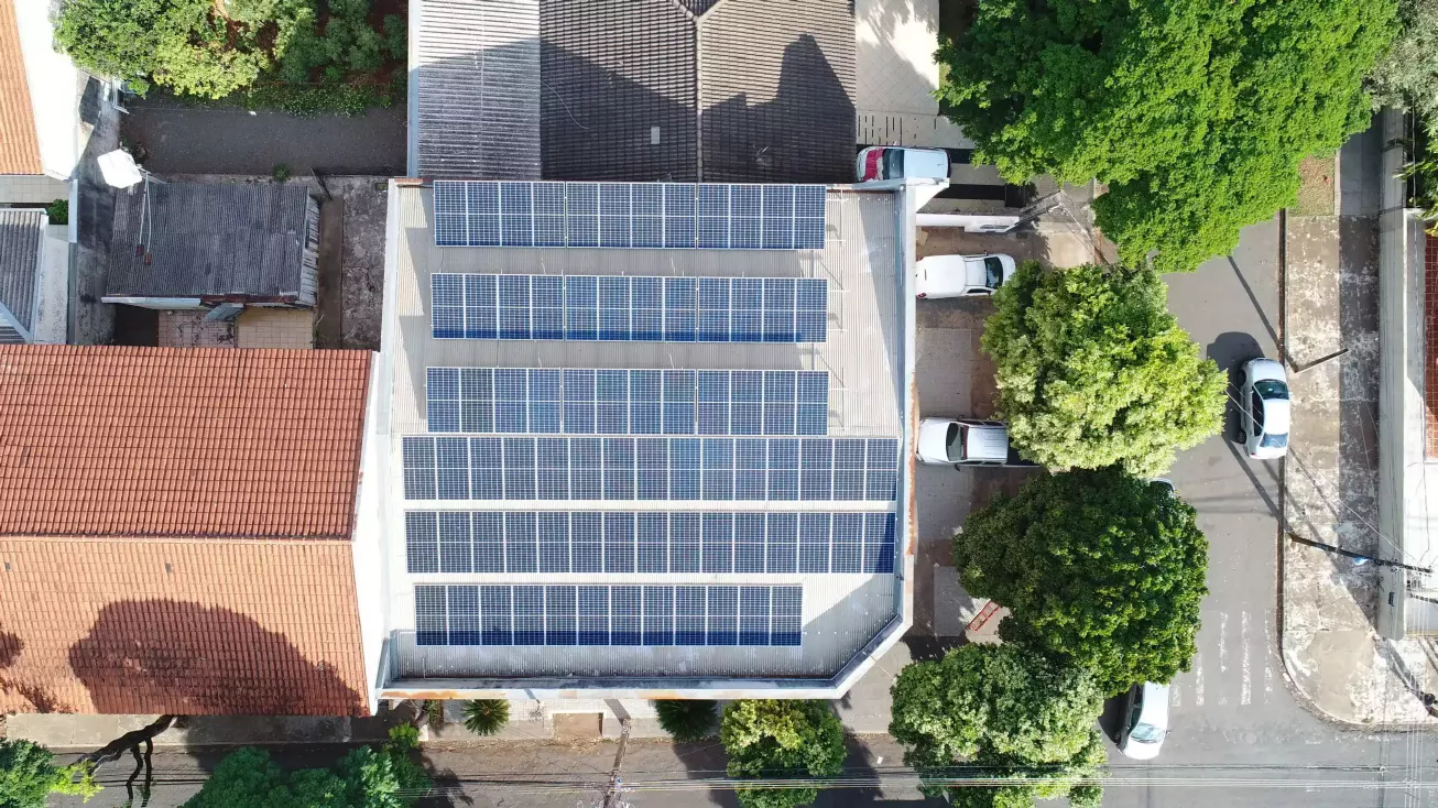 Projeto comercial de energia solar